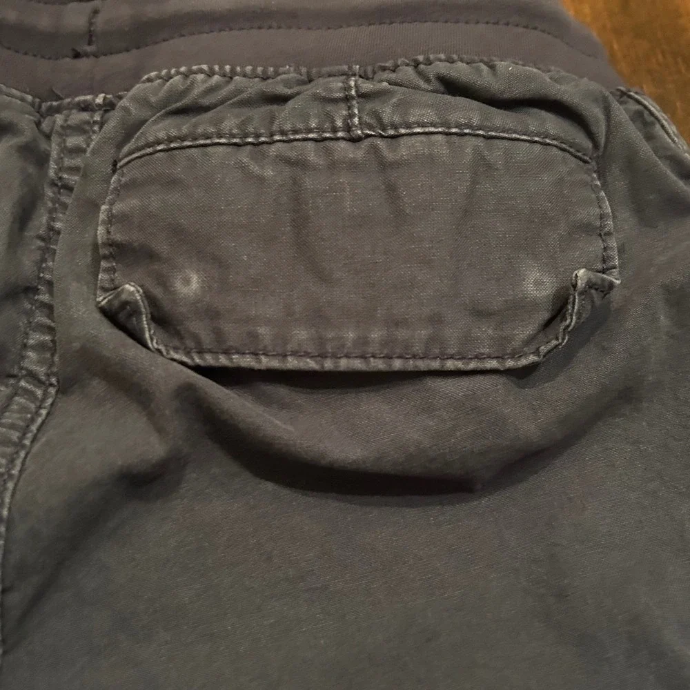 Gap Cargo Shorts Kids 10‎ Regular Navy Blue Elastic Waist Cotton Pockets Summer